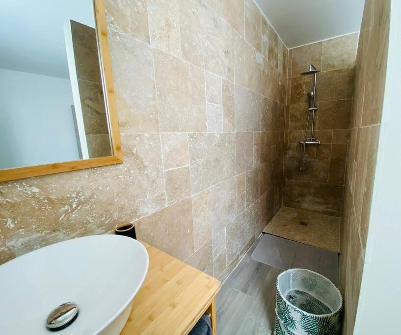 Villa Bois De Couleur Piscine Et Toit Terrasse Saint Pierre Ngoại thất bức ảnh
